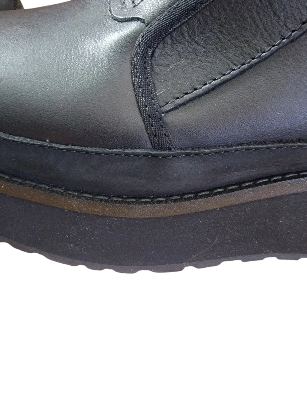 UGG black leather
